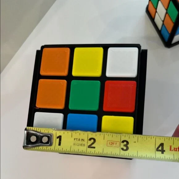 3D Printed Puzzle Cube Stash Box D&D Gift Set Solved & Unsolved 2" & 3" - Picture 6 of 11